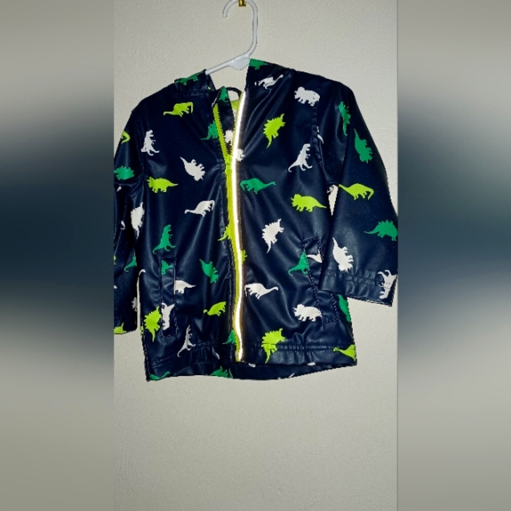 Boy dinosaur rain coat
